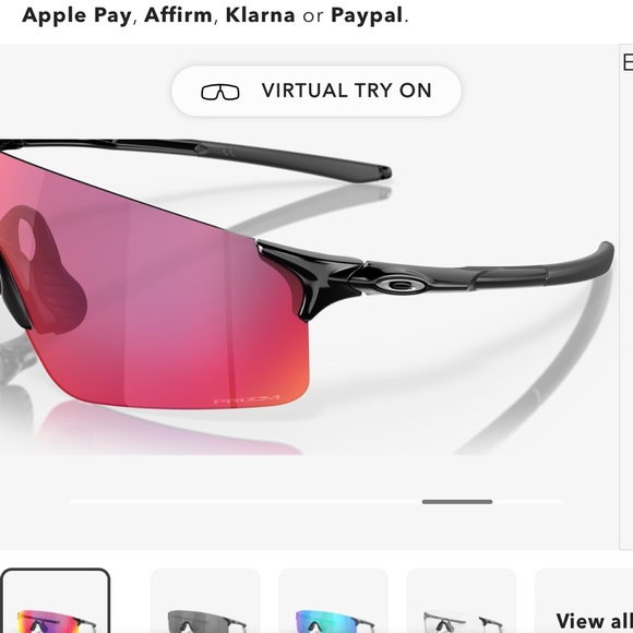 Mens Oakley EVZERO BLADES Sunglasses - Picture 6 of 8